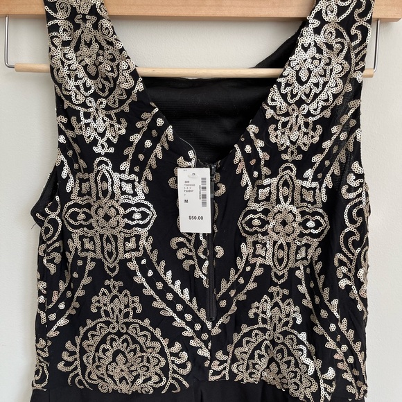 RW&CO sequin peplum top - Picture 2 of 3